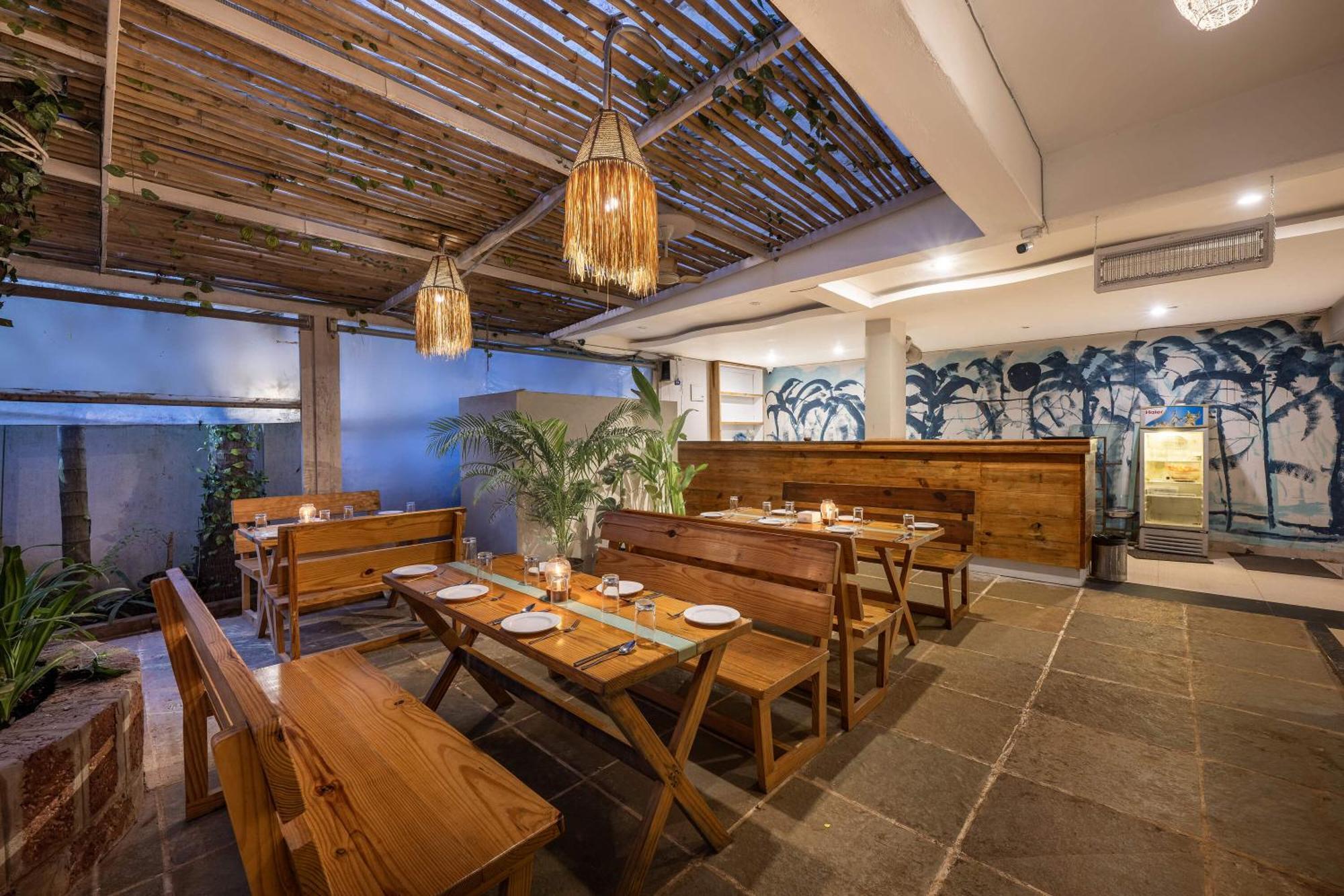Echor Samara Morjim Goa Sea View Restro Hotel Bagian luar foto