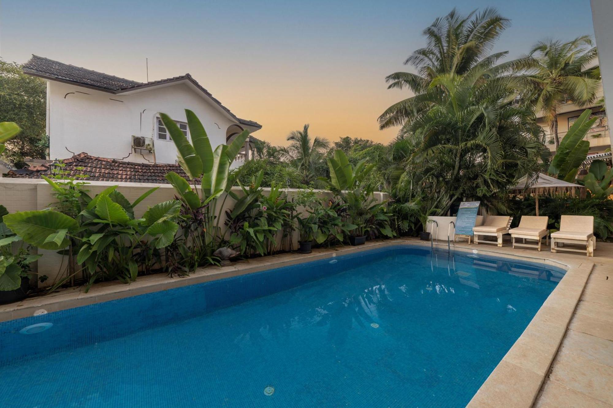 Echor Samara Morjim Goa Sea View Restro Hotel Bagian luar foto